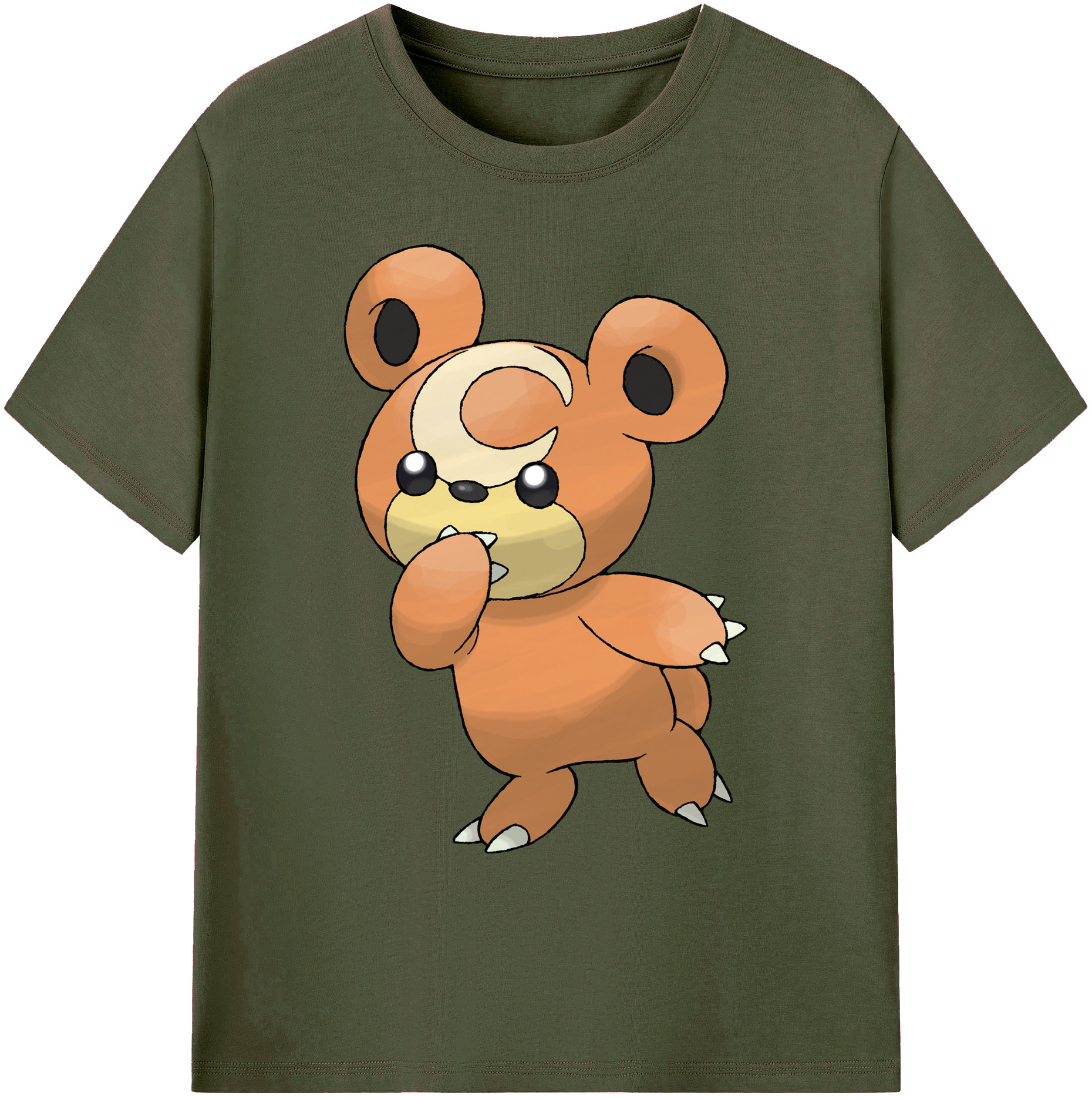 （画像用） ポケットモンスター Pokémon 綿100％ メンズ半袖Tシャツ｜肌触りやわらか＆通気性
